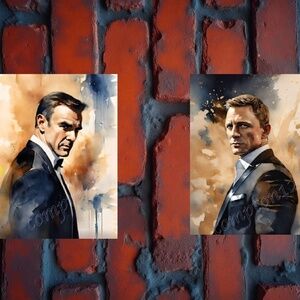 007 First and Last - 13” x 19" Fine Art Print set